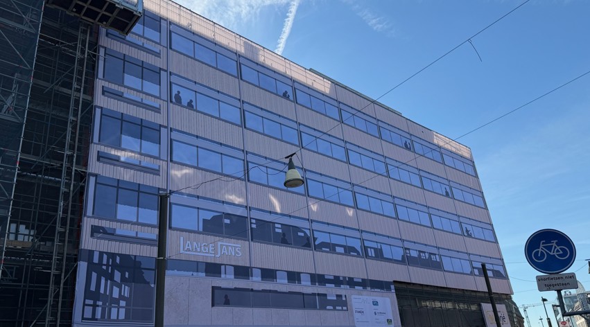 Start kantoorrenovatie Lange Jansstraat, Utrecht